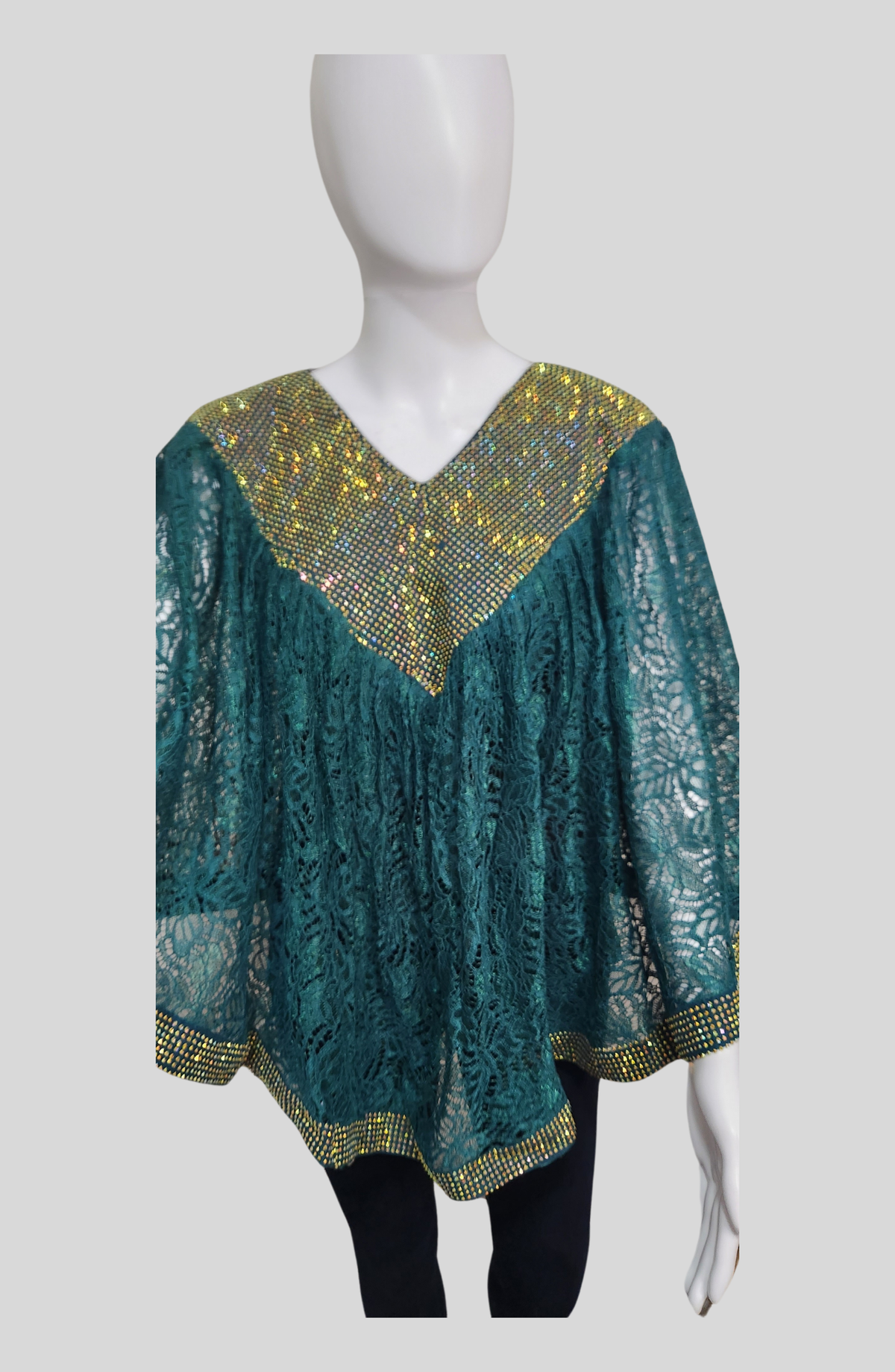 Ashafa - Premium Cotton Cape Top