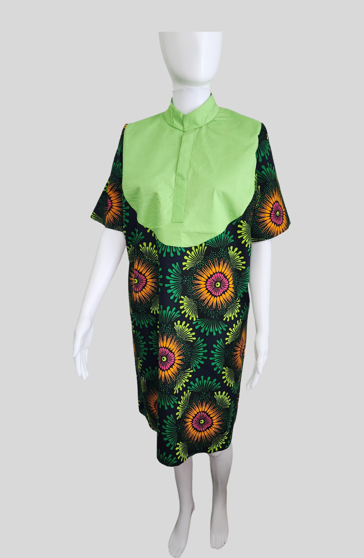 Feyi - Short Dress Ankara African Prints