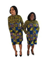 Bukky Ankara Shirt Dress